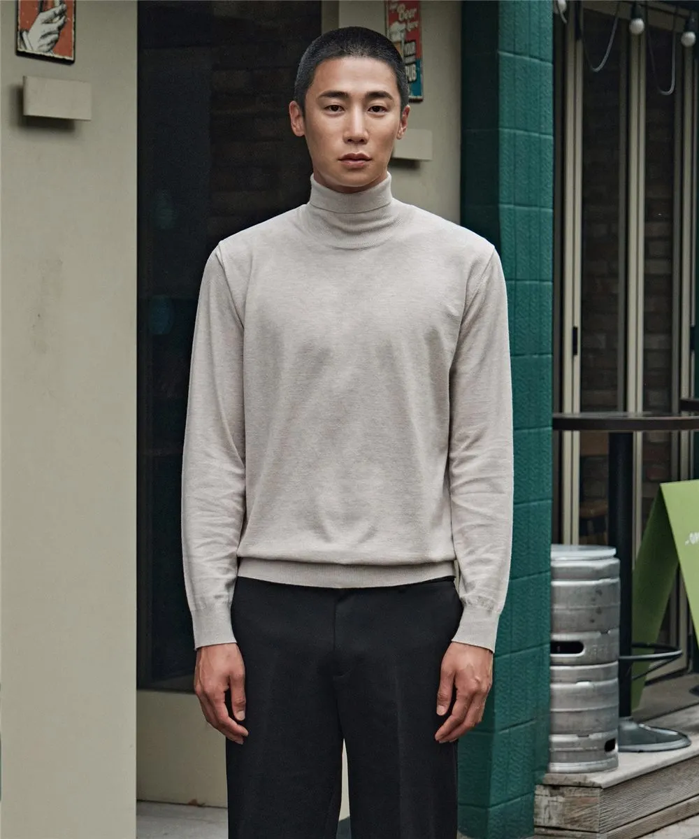 소프트 터틀넥_아이보리 (클래식핏)