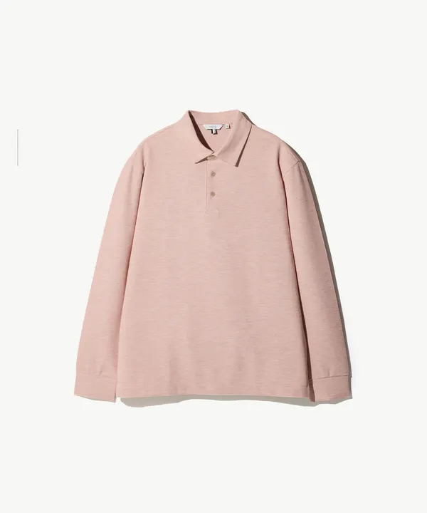 리플조직 카라 티셔츠_핑크 (클래식핏)